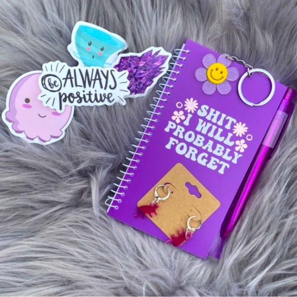 Office Stationery Gift Set Purple Poshmark